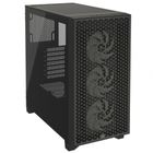 Corsair, obudowa komputerowa, 3000D Airflow RGB TG Mid-Tower, czarna