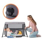 Kinderkraft, Movi, łóżeczko turystyczne, Grey