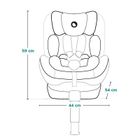 Lionelo, Harmony, fotelik samochodowy, Beige Sand Bamboo, 40-150 cm