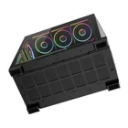 Modecom, Volcano Stellar Plus, obudowa komputerowa, ARGB MIDI 8F, czarna