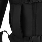 Peterson, plecak podróżny plecak, 2-komorowy, czarny