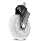 Sofotel, kółka kauczukowe do foteli, przezroczyste, 5 szt.