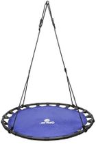 Enero, huśtawka ogrodowa, bocianie gniazdo, 120 cm, niebieska