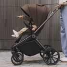 Lionelo, Mika Plus, wózek wielofunkcyjny 3w1, Black Onyx