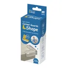 Sipo, zestaw silikonowych, transparentnych zabezpieczeń narożników mebli, kształt L, 12 szt.