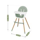 Tulano, Morsel, krzesełko do karmienia, green