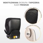 Caretero, Lumi, i-Size, fotelik samochodowy, light grey, 40-150 cm