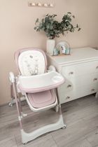 Caretero, Nesto, krzesełko do karmienia, pink