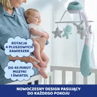 Chicco, First Dreams, karuzela do łóżeczka, 3w1, rainbow, niebieska