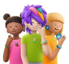 Hey Clay, Bijou, kolorowa biżuteria, masa plastyczna, 8 szt.