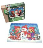 Milliwood, Wesoły Bałwanek, puzzle drewniane, 30 elementów