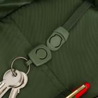 Peterson, plecak podróżny z miejscem na laptopa i portem USB, zielony