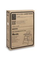 Caretero, Nesto, krzesełko do karmienia, pink