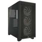 Corsair, obudowa komputerowa, 3000D Airflow RGB TG Mid-Tower, czarna
