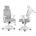 Sofotel, Rotar, fotel biurowy z mikrosiatki, szary