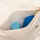 Peterson, plecak podróżny z siatkowaną przegrodą i paskami kompresyjnymi, ecru