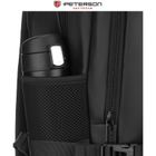 Peterson, plecak podróżny, czarny