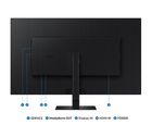 Samsung, monitor, 37", ViewFinity S70D VA 3840-2160 UHD, 16:9, 1xHDMI, 1xDP 5ms PinP/PbyP 60Hz, płaski, 2Yd2d, LS37D700EAUXEN