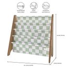 3 Sprouts, Checkerboard, stojak na książki, recycled, green