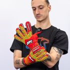 4keepers, rękawice piłkarskie, Neo Elegant Neo Lava RF2G junior, rozmiar 7