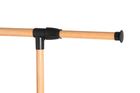 4living, Cascia, mobilny wieszak na ubrania, metalowy, 43-145-160 cm