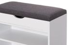 4living, ławka ze schowkiem na buty, 30-60-47 cm