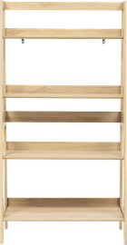 5five Simply Smart, Abana, regał na książki otwarty z 5 półkami, 76-43-146 cm