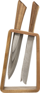 5five Simply Smart, Harmony, zestaw noży z drewnianym stojakiem, 6 elementów