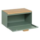 5five Simply Smart, Sensia, metalowy chlebak z bambusową pokrywą