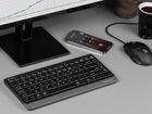 A4 Tech, Fstyler, klawiatura bezprzewodowa, FBK11 2.4ghz + Bt Grey A4tkla47124