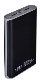 Action, powerbank, 10000mah; microusb, usb 2.0, czarny