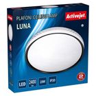 Activejet, Luna, nowoczesny plafon sufitowy LED, 23W
