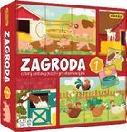 Adamigo, Zagroda, puzzle obserwacyjne z grą, 20 elementów