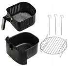 Adler, frytkownica beztłuszczowa, air fryer, 12 programów, 5,5l