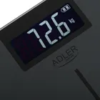 Adler, waga łazienkowa USB-C, akumulatorowa, do 180 kg