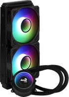 Aerocool, PGS Mirage L240, chłodzenie wodne, ARGB BK