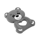 Akuku, gryzak silkonowy, miś