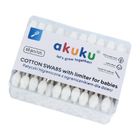 Akuku, patyczki do uszu dla niemowląt, 60 szt.