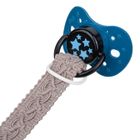 Akuku, tasiemka do smoczka, bawełna, beż