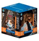 Alaysky, globus o średnicy 25 cm z mapą fizyczną, polityczną i aplikacją