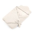 Albero Mio, Cotton Muślin & Boucle, otulacz do fotelika, wanilia