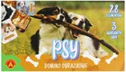 Alexander, domino obrazkowe, gra familijna, Psy, 28 elementów