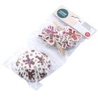 Altom Design, komplet 24 papierowych foremek do babeczek i 24 ozdobnych wykałaczek, ciastuś