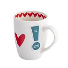 Altom Design, kubek baryłka nbc, 340 ml, heart