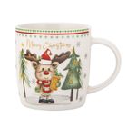 Altom Design, kubek renifer nbc, 400 ml, z maskotką, color box