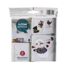 Altom Design, magnes na lodówkę, 38-38 cm, bałwan