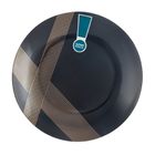 Altom Design, Modern Art, talerz deserowy, czarny, 20 cm