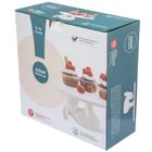 Altom Design, patera z zajączkiem, porcelana kremowa, 25-25-9 cm