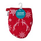 Altom Design, Zimowe marzenia, chwytak kuchenny, 13-16 cm, 100% bawełna