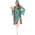 Amscan, strój hipiski, sukienka, rozmiar S